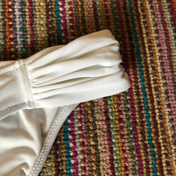 White Bathing Suit Bottom - Picture 2 of 4
